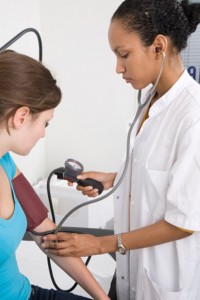 Measuring blood pressure